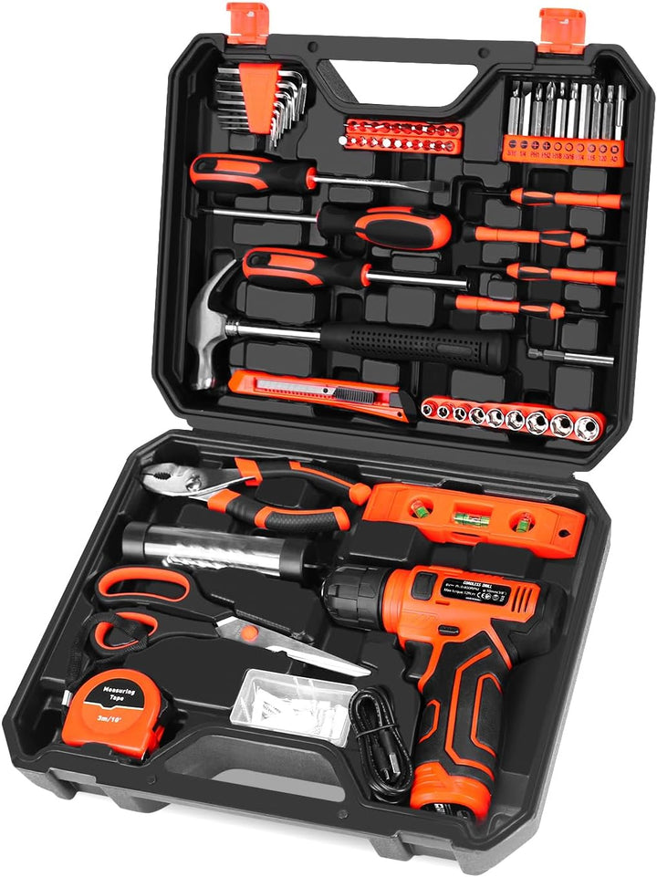 Juego de herramientas de 139 piezas \u2013 Kit de herramientas con...