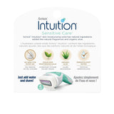 INTUITION Schick - Recambio de cuchillas de afeitar para piel sensi...