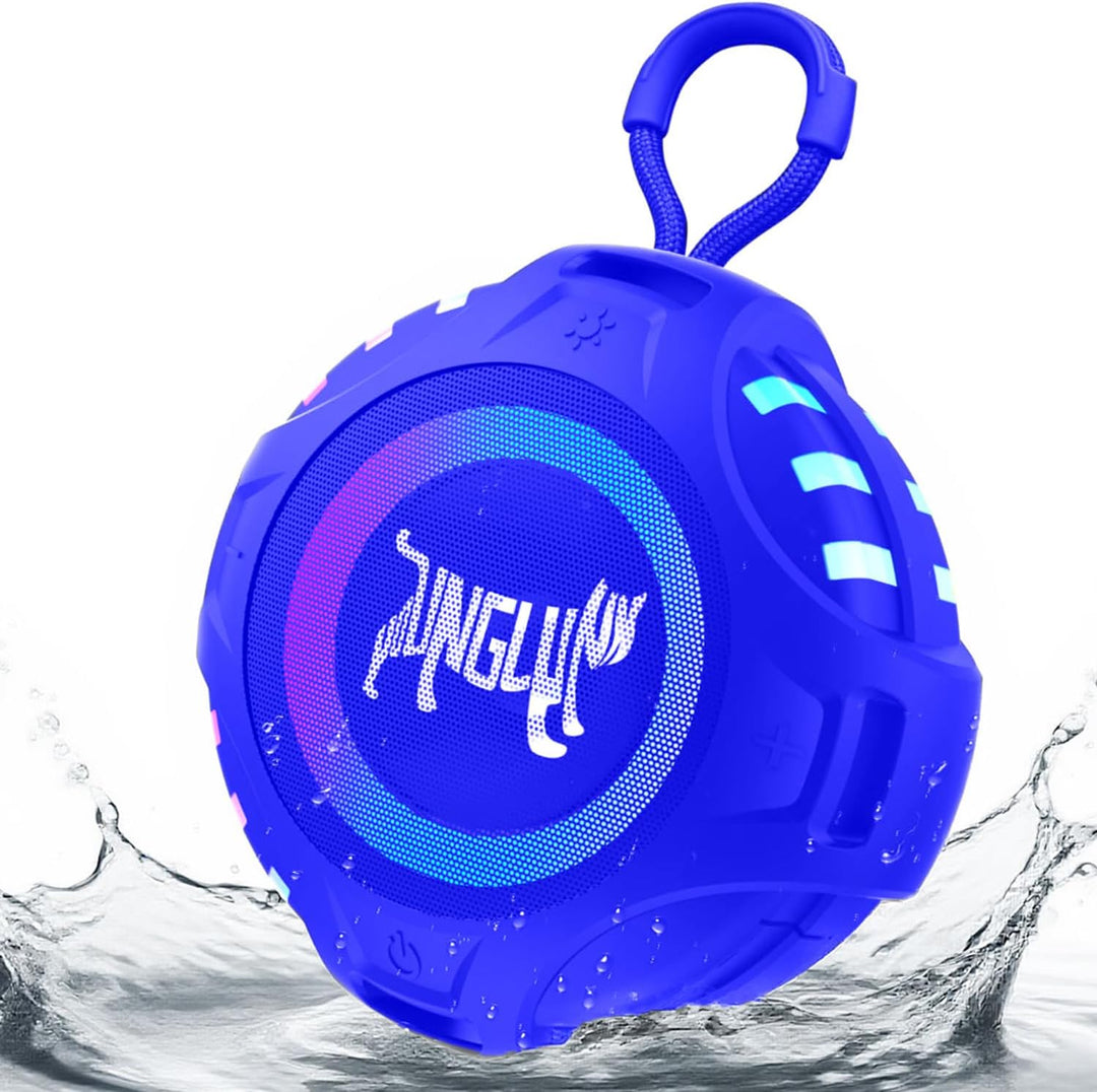 Altavoz Bluetooth inalámbrico, altavoz portátil de dientes azules c...