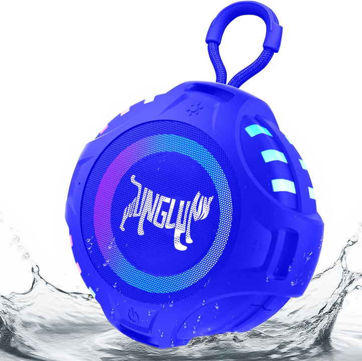 Altavoz Bluetooth inalámbrico, altavoz portátil de dientes azules c...