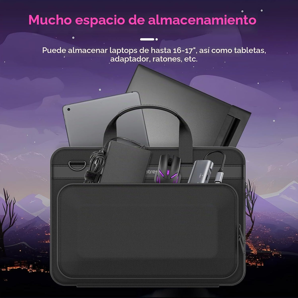 Smatree Funda rígida resistente para HP OmniBook 7\/X NGAI 17 de 17...