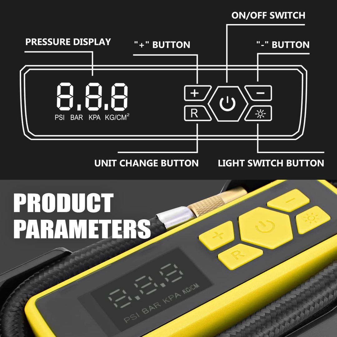 \u200EDNA MOTORING TOOLS-00211 - Inflador digital de neumáticos ama...