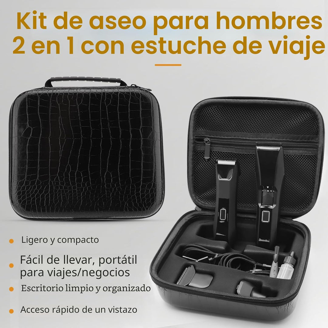 Beatslm Manscape - Recortadora de barba para hombres, recortadora d...