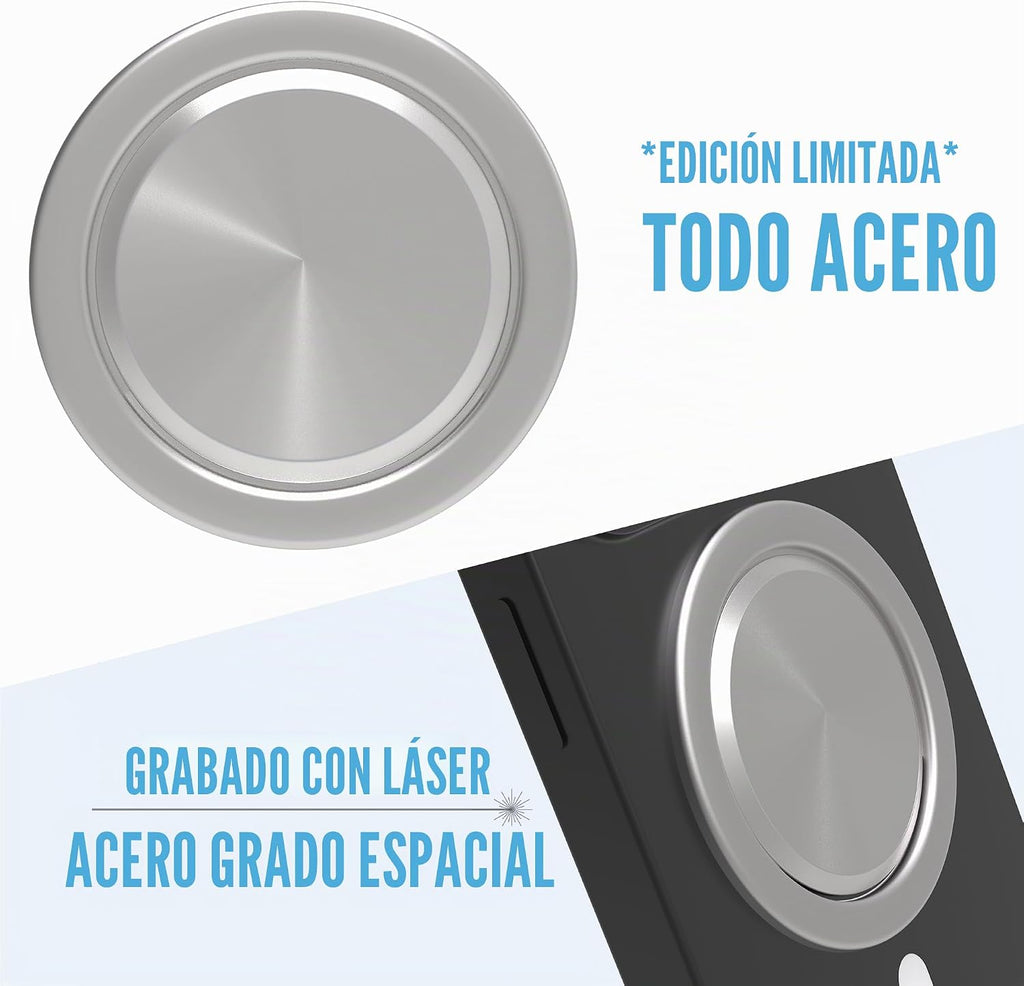 Tango Agarre ultrafino para teléfono MagSafe, abierto con una sola mano