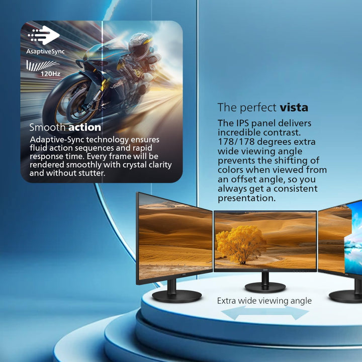 Philips 27E2N2100 monitor de computadora FHD 120Hz IPS VESA, 27E2N2...