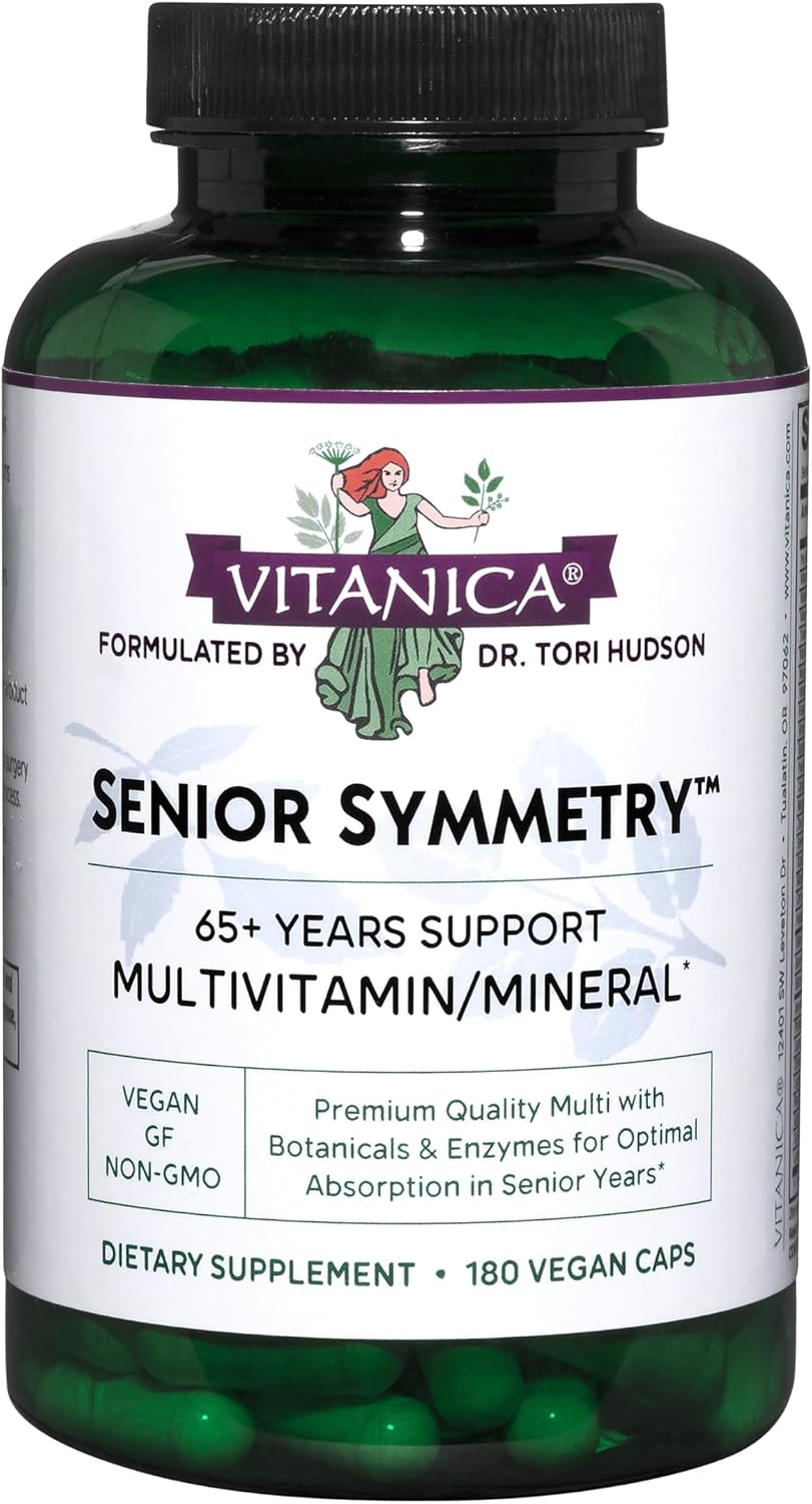 Vitanica, Senior Symmetry, multivitaminas y minerales de 65 años en...