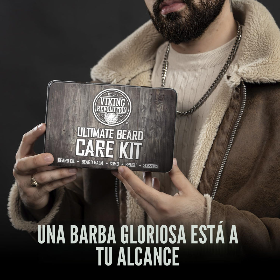 Viking Revolution - Kit definitivo para barba - Kit de aseo para ba...