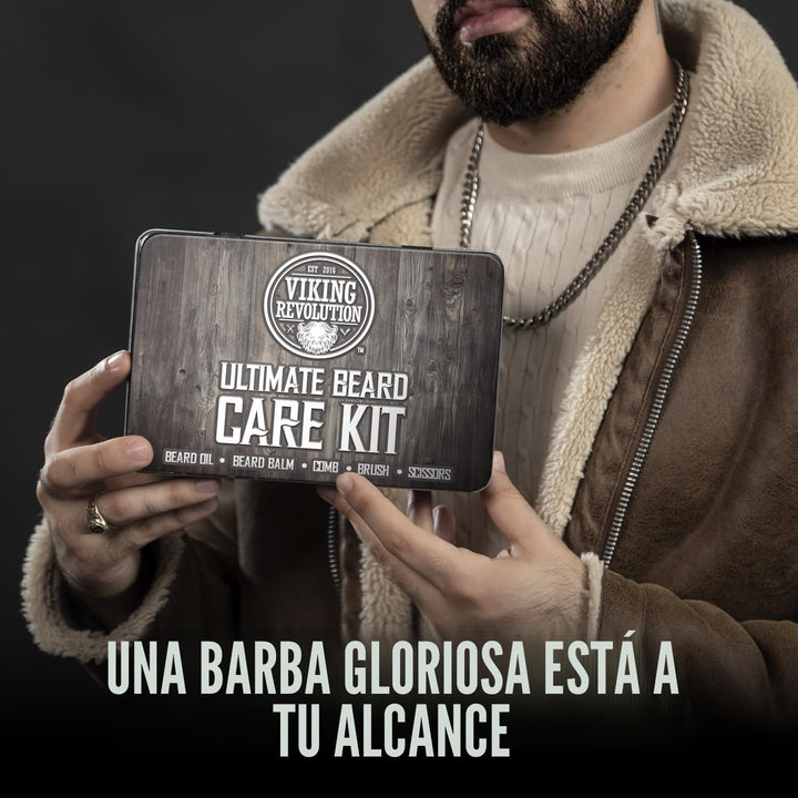 Viking Revolution - Kit definitivo para barba - Kit de aseo para ba...