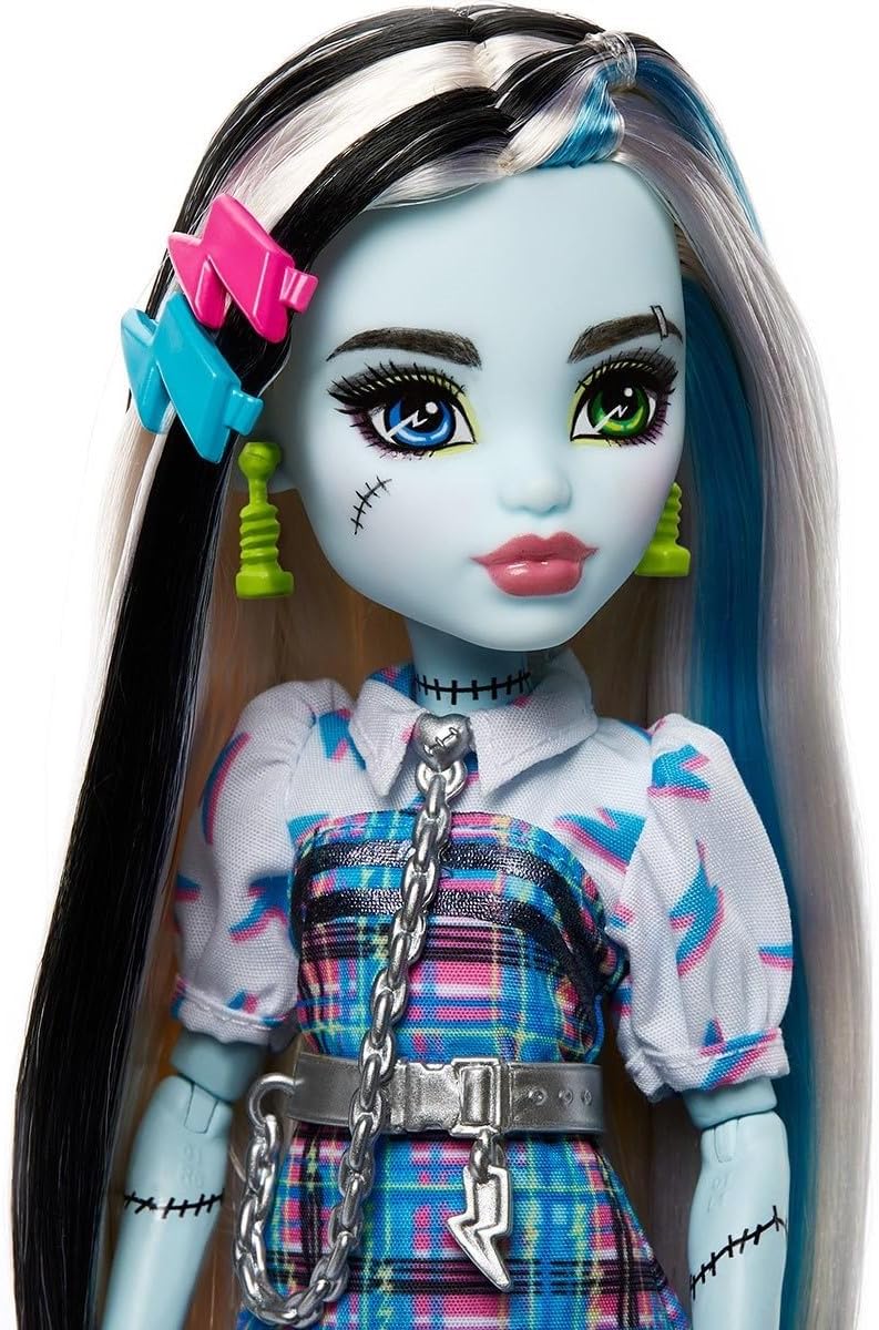 Monster High Muñeca Frankie's Day Out, MTHKY73, rosa