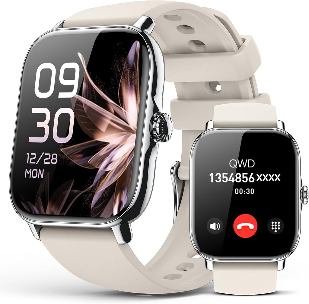 Reloj inteligente para mujeres y hombres, contador de actividad, reloj inteligente 2025 IP68 impermeable con monitor de actividad y contador de actividad, compatible con Android, iPhone, iOS, Samsung