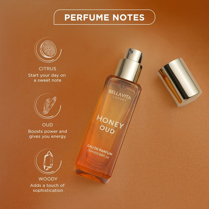 Bella Vita Luxury Honey OUD Eau de Parfum Edición de Viaje