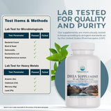 Nature's Lab Suplemento DHEA de 50 mg, promueve niveles hormona...
