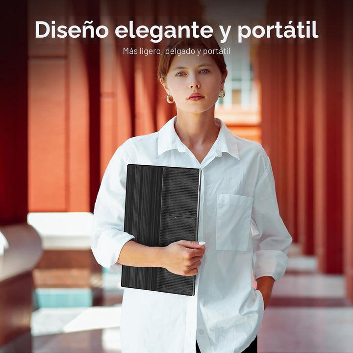 WGK Monitor portátil de 15.6 pulgadas 1080P FHD Display de viaje HD...