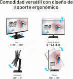 ASUS Monitor 1080P de 24 pulgadas (VA24DQSB) - Full HD, IPS, 75 Hz,...