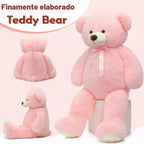 Tezituor 52 Inch Giant Pink Teddy Bear Stuffed Animal