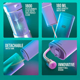 GuruNanda Mini irrigador de agua de viaje \u2013 Irrigador oral ina...