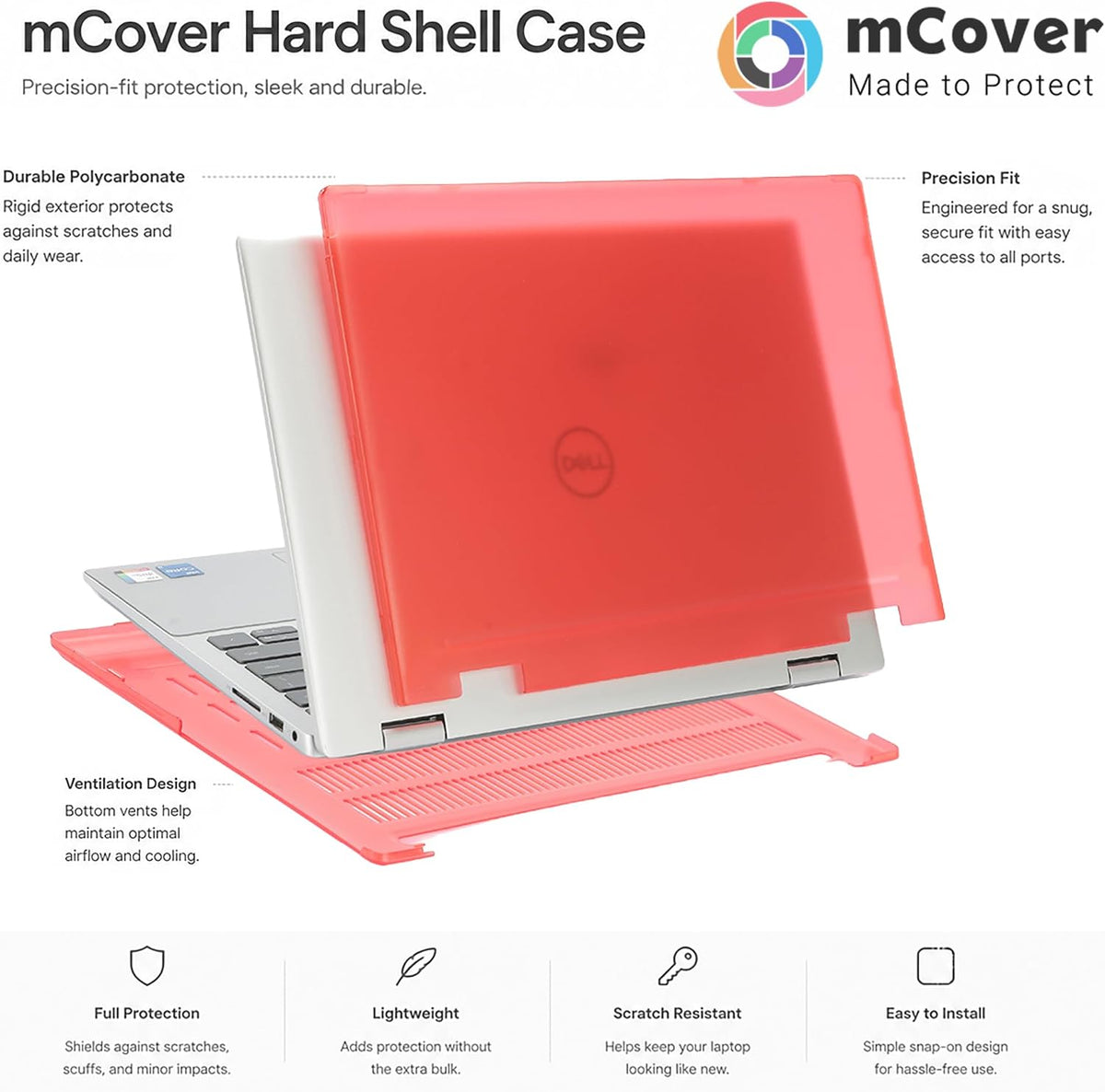 mCover Funda solo compatible con PC Dell 14 Plus 2 en 1 DB04250 \/...