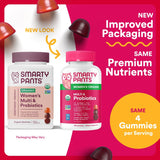 SmartyPants Gomitas multivitamínicas orgánicas para mujeres: biotin...
