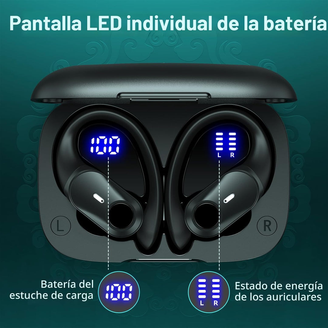 Auriculares inalámbricos con cancelación activa de ruido, auricular...