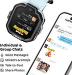 TickTalk Reloj inteligente para niños con rastreador GPS, llamadas