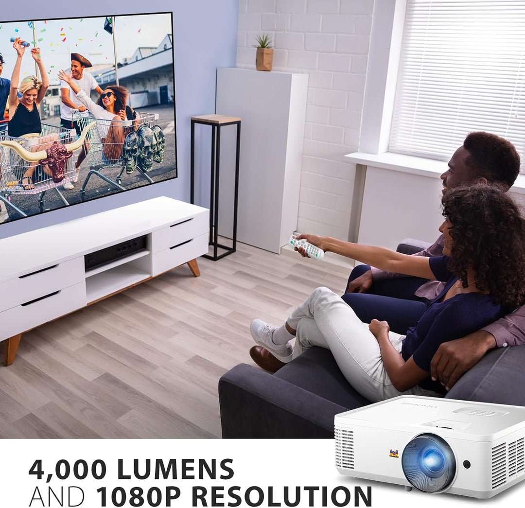 ViewSonic PA503HD Proyector de 4000 lúmenes de alta luminosidad con...