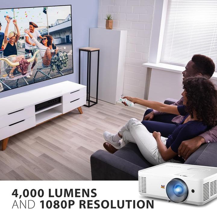 ViewSonic PA503HD Proyector de 4000 lúmenes de alta luminosidad con...
