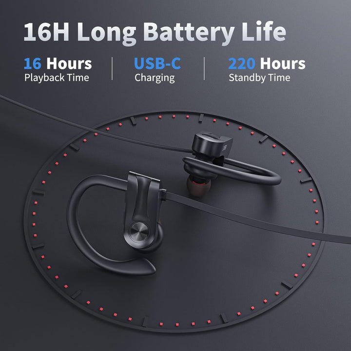 JOYWISE - Auriculares Bluetooth, auriculares inalámbricos Bluetooth...
