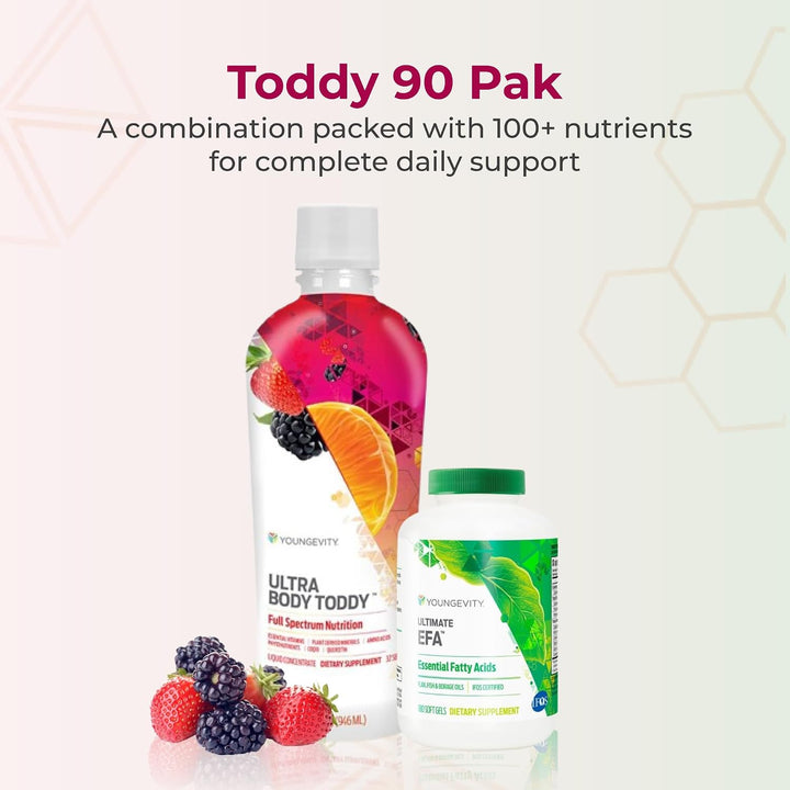 Toddy 90 PAK - Vitaminas Minerales Aminoácidos fitonutrientes antio...