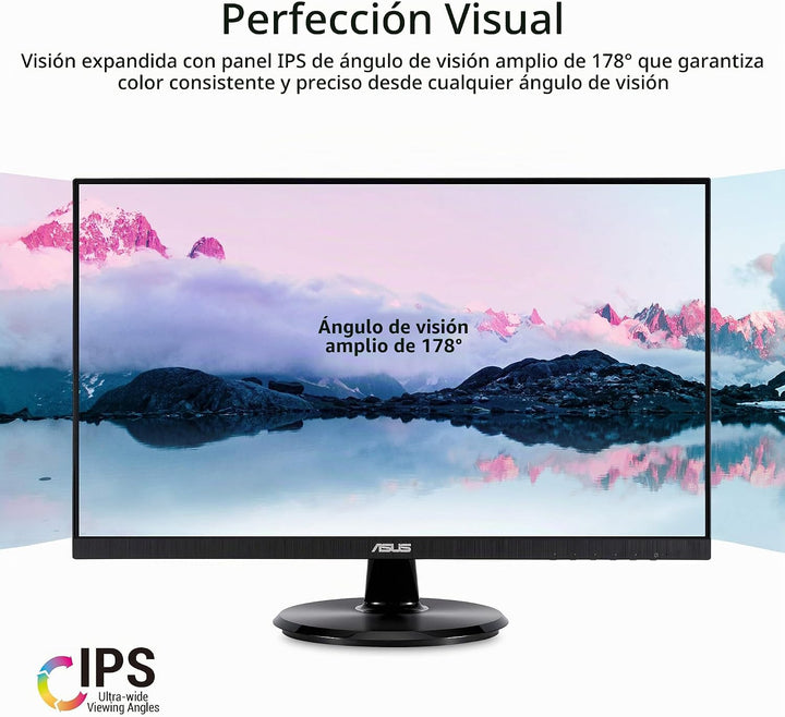 ASUS Monitor de escritorio de 24 pulgadas - 1080P Full HD, 75Hz, IP...