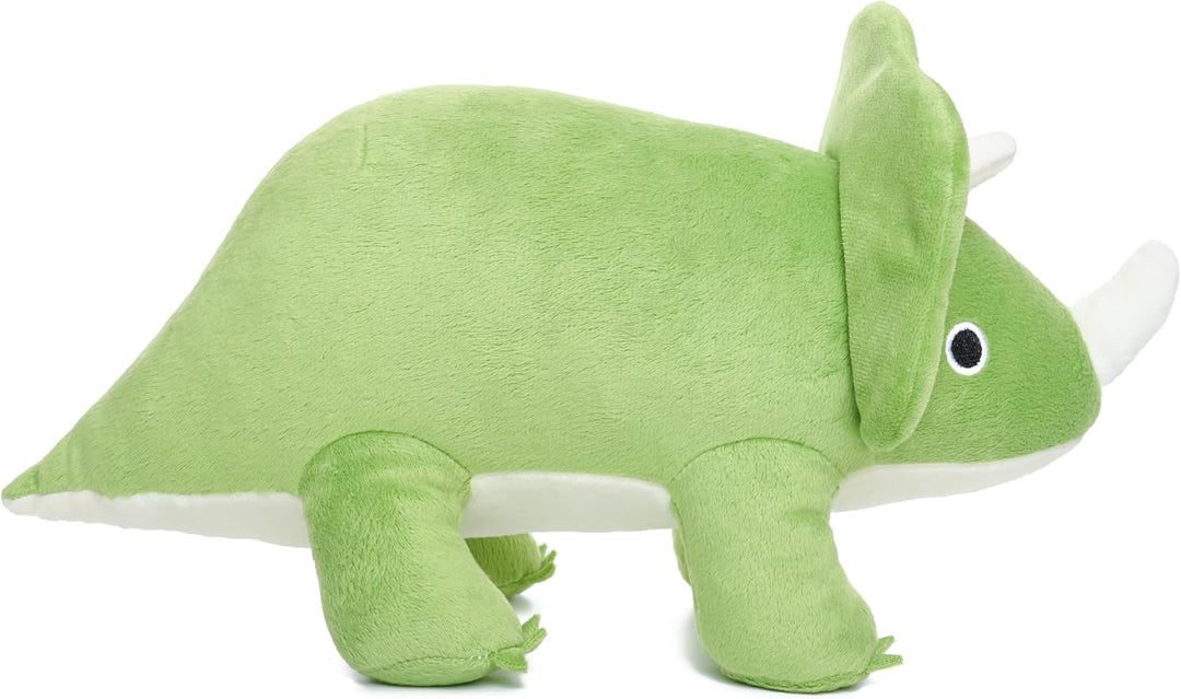 WEIGEDU Dinosaurio Triceratops - Juguetes de peluche con ojos borda...