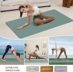 Colchoneta de Yoga Extra Ancha y Gruesa 8 mm, 72" x 31.5"