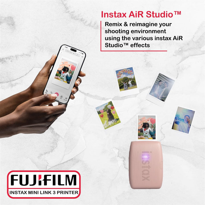 Paquete Fujifilm Instax Mini Link 3 Impresora Instax Mini Film (40...