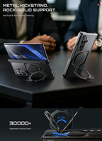 SUPCASE para Samsung Galaxy Z Fold 8 Ultra/Z Fold 7 Case, Aramid negro