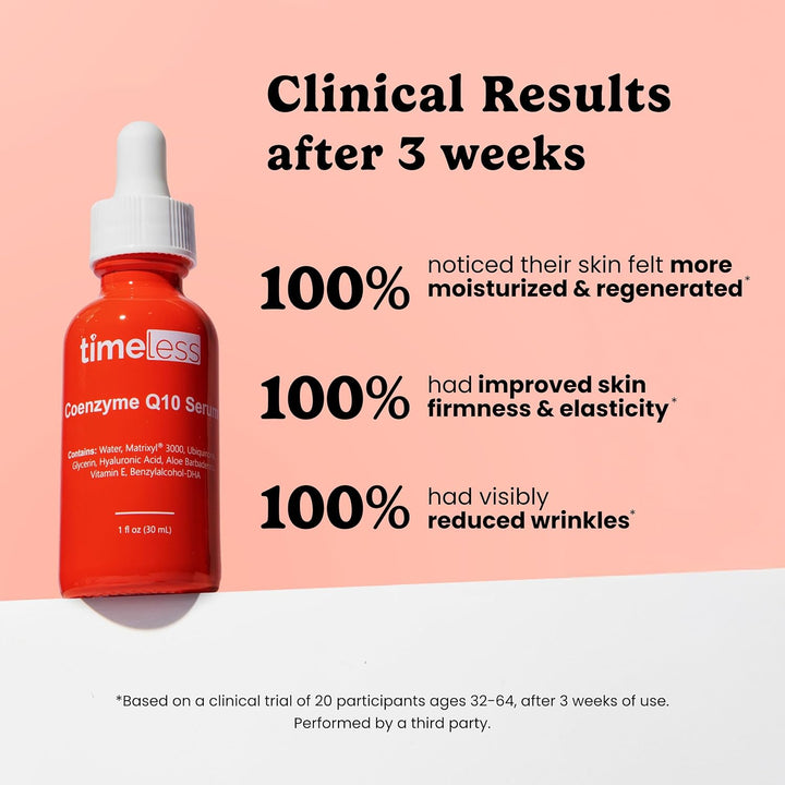 Timeless Skin Care Coenzyme Q10 Serum - Suero para el cuidado de la...