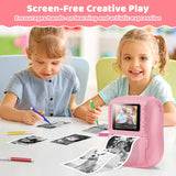 Cámara de impresión instantánea para niños, regalos de Navidad y cu...