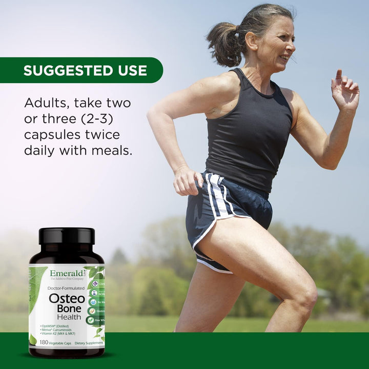 EMERALD LABS Osteo Bone Health - Suplemento de apoyo inmunológico y...