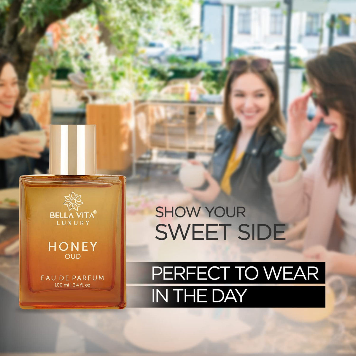 BellaVita Luxury Honey Oud Eau de Parfum (3.4 onzas líquidas) | Pac...