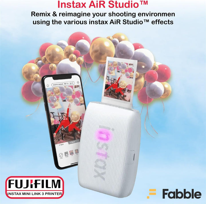 Fujifilm Instax Mini Link 3 Impresora para smartphone - Paquete de...
