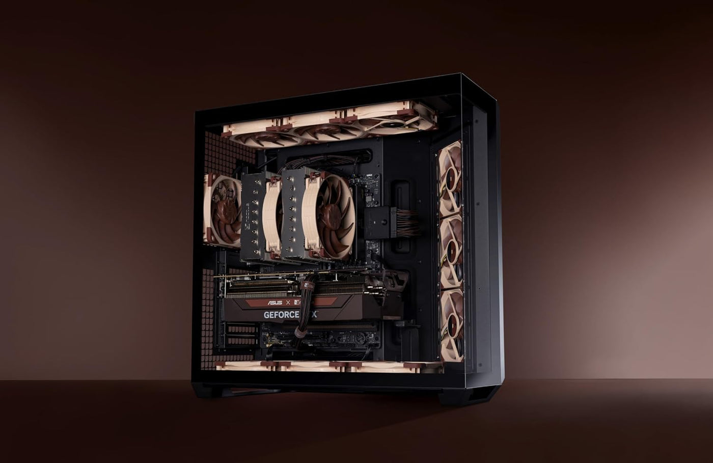 Noctua NF-A12x25 G2 PWM Sx2-PP, Juego de Ventiladores Dual para Apl...