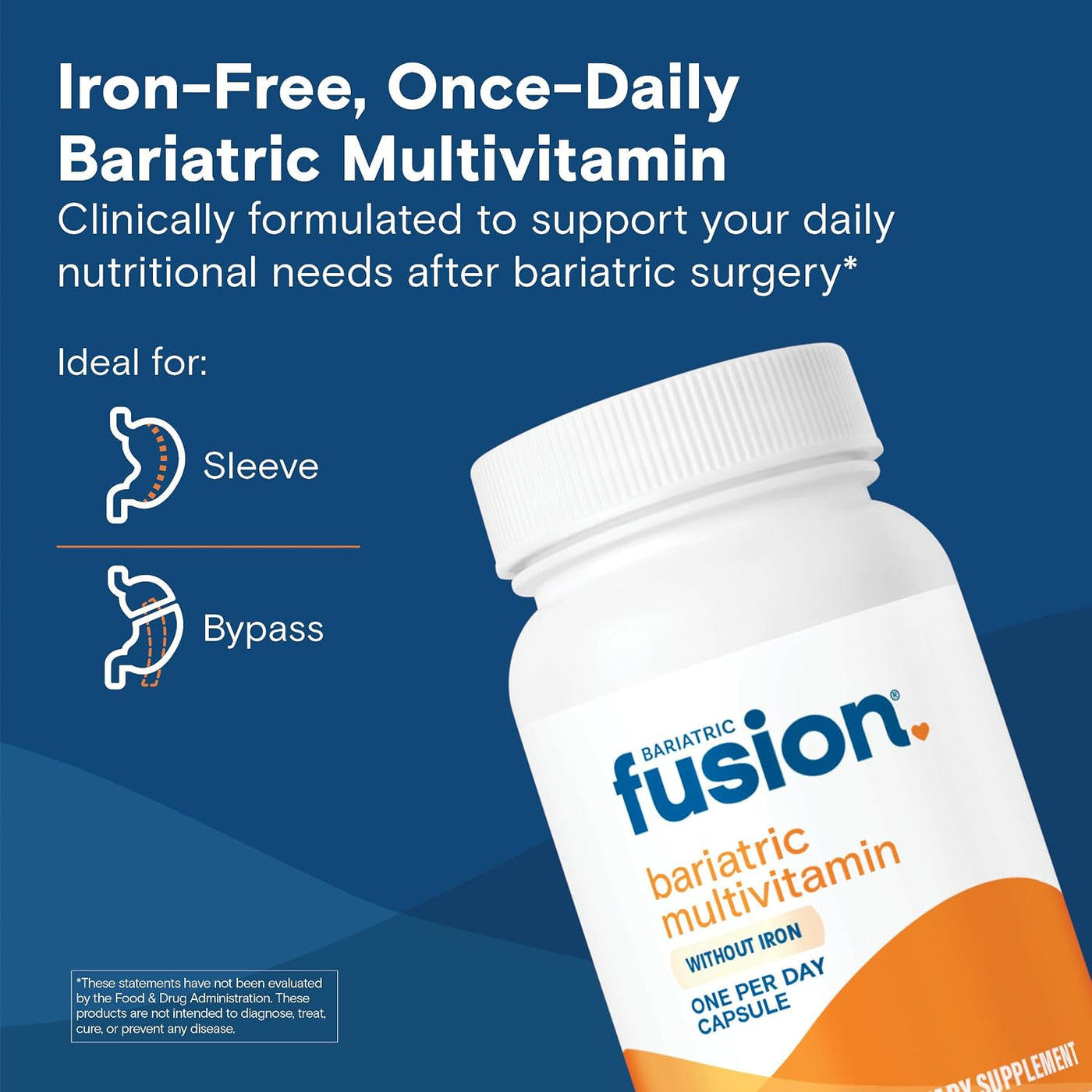 Bariatric Fusion Multivitamínico bariátrico sin hierro | 1 por día...