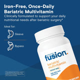 Bariatric Fusion Multivitamínico bariátrico sin hierro | 1 por día...