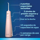 Waterpik Pulse 3100 - Irrigador dental portátil inalámbrico, recarg...