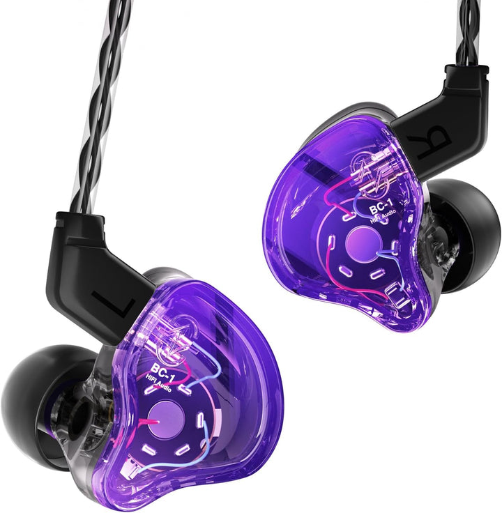 CCZ Melody - Auriculares intraurales con monitor de oído, Auricular...