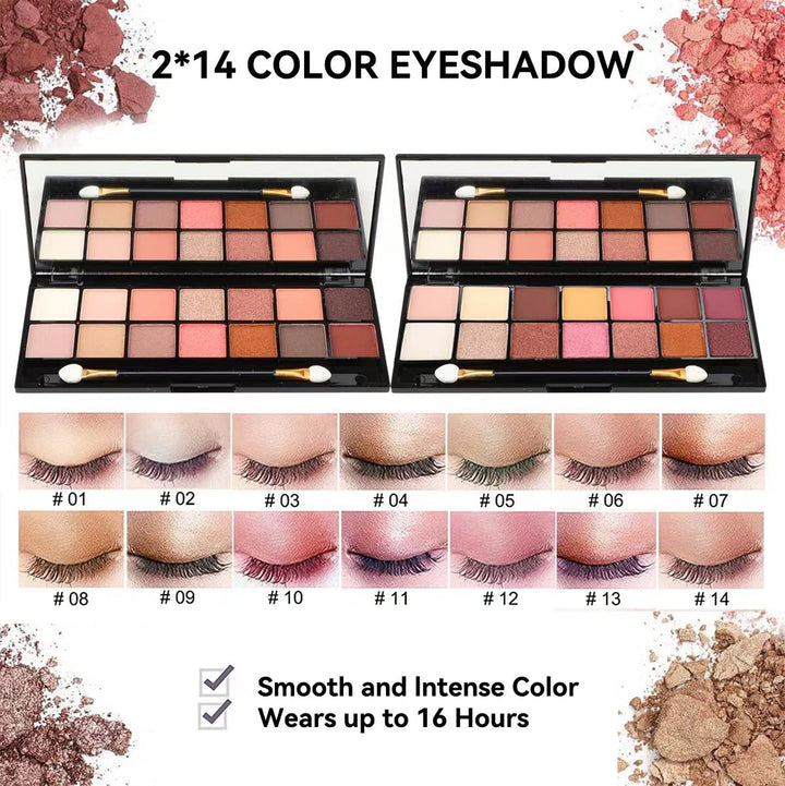 KARUIZI Juego de regalo de maquillaje todo en uno para mujer, kit c...