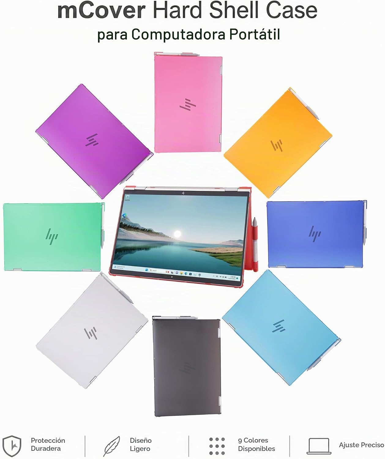 mCover Funda solo compatible con portátiles Windows 2024 ~ 2025 de...