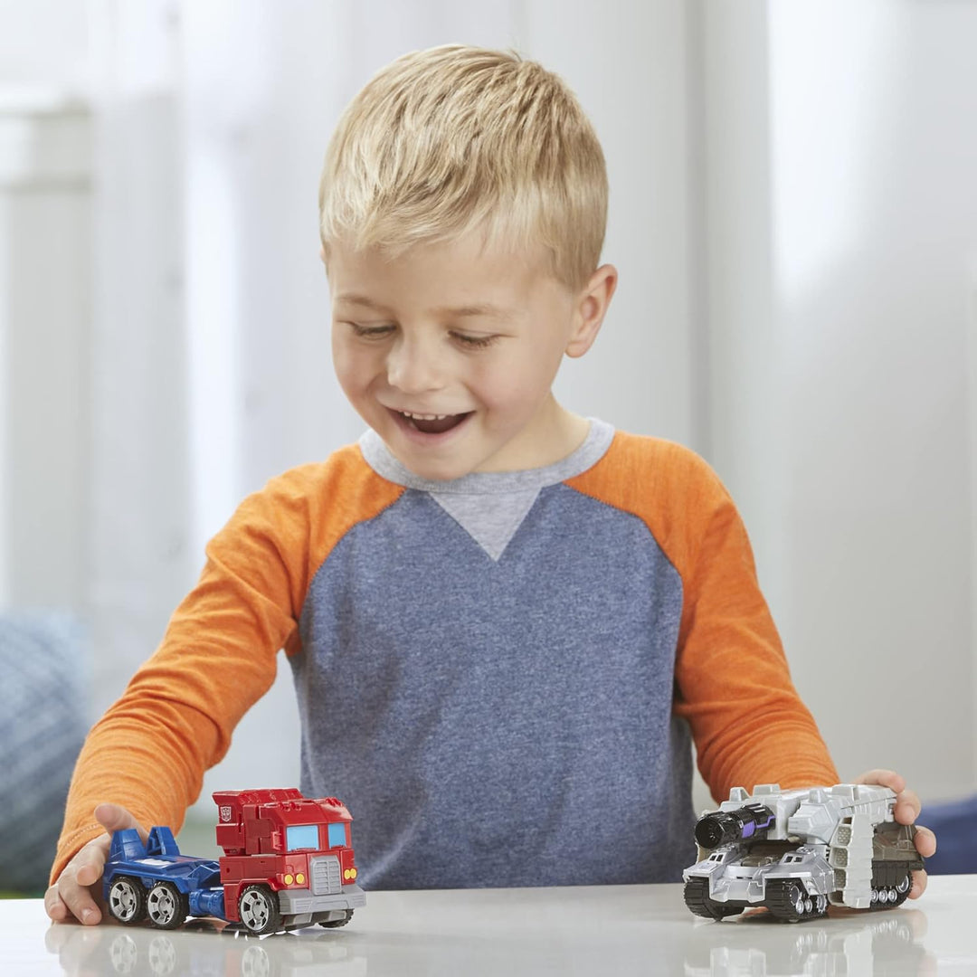 Transformers Toys Heroes and Villains Optimus Prime y Megatron, paq...
