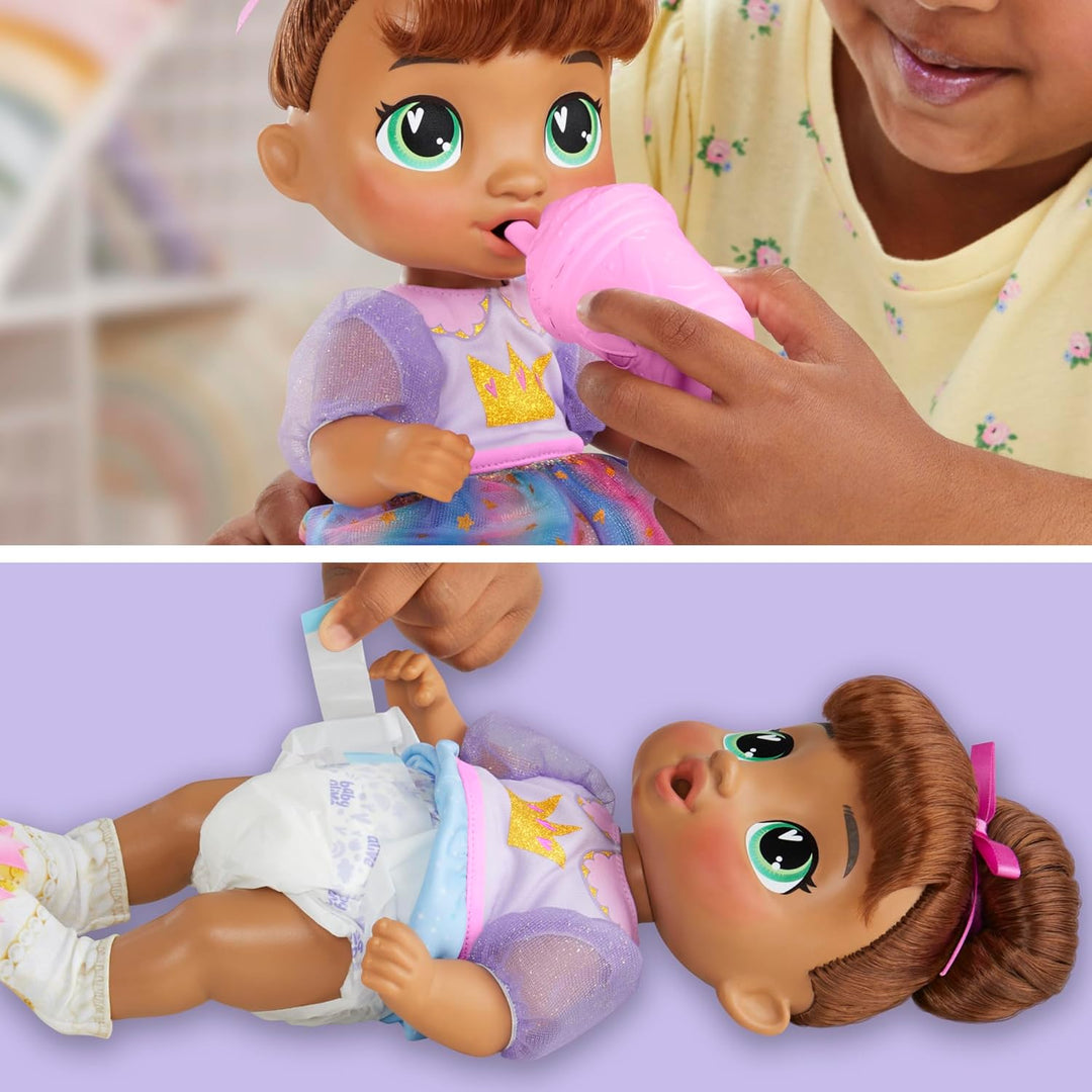 Baby Alive Fairy Fashions - Muñeca Sophia Sparkle con accesorios de...