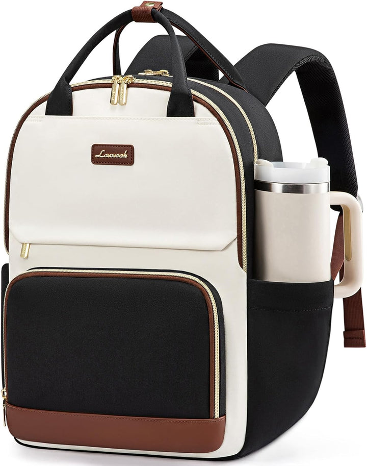 LOVEVOOK - Mochila para laptop para mujeres con bolsillo gigante pa...