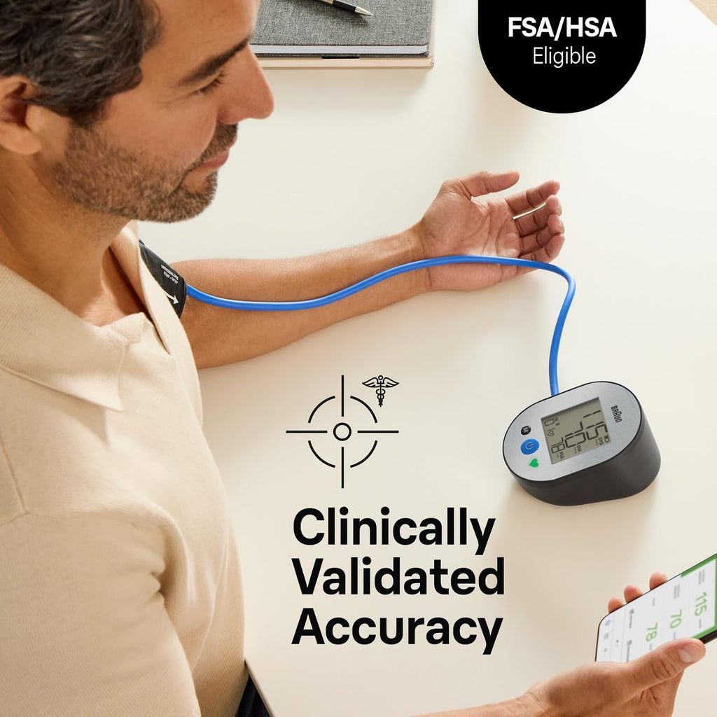 Braun ExactFit 2 Connect Monitor de presión arterial con Bluetooth
