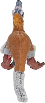 Wild Republic Artist Collection Dino Velociraptor - Animal de peluche, 15 pulgadas